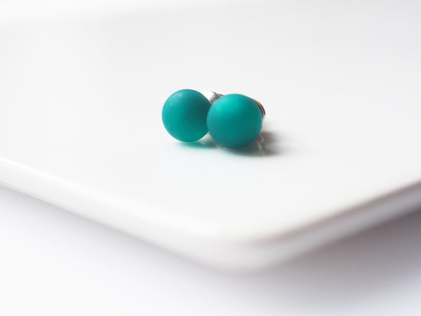Polarisohrstecker mini | 6 mm Perle
